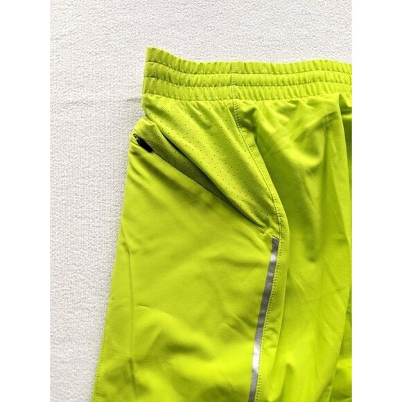 Men's VRST Accelerate Run Shorts Size XXL Chameleon Green 5" Lined Pocket NEW - Picture 7 of 9